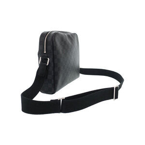 Louis Vuitton Graphite Dayton Shoulder Bag Damier Black